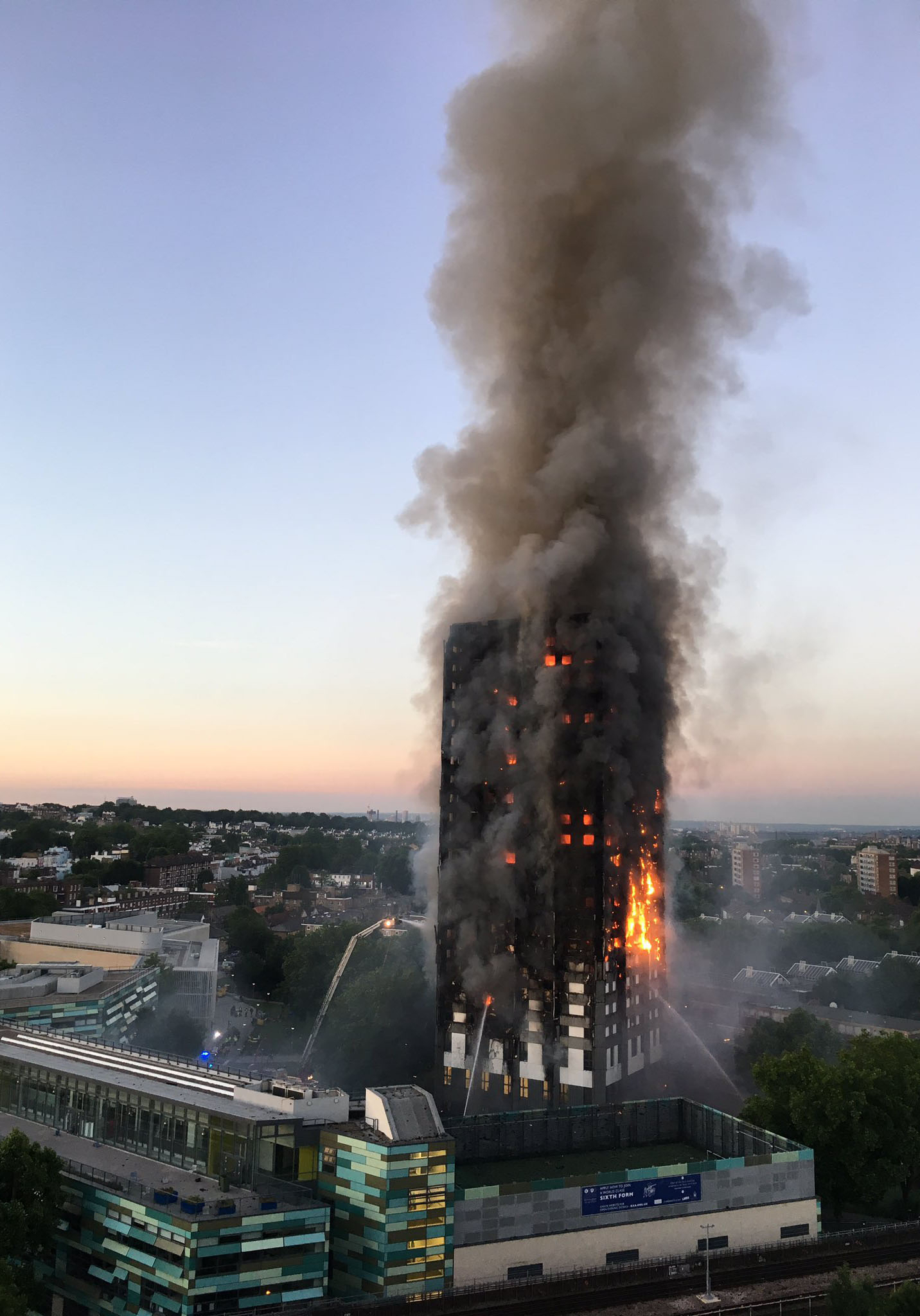 3.3 Grenfell Tower, Notting Dale, Kensington during the 14 June 2017 fire